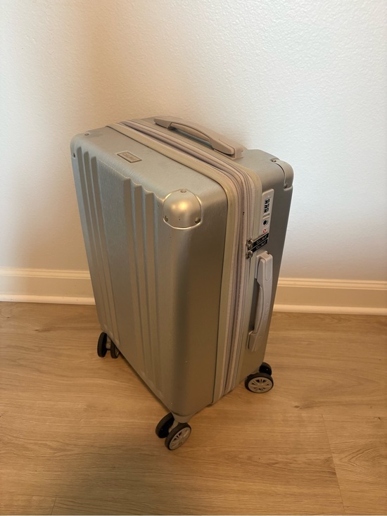 Calpak Other - Calpak Carry-On silver suitcase
